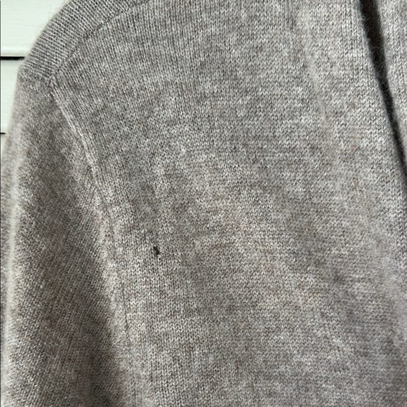 Bloomingdale's Brown and Black Cardigan with Shawl Collar - Picture 4 of 5